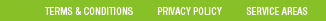Terms & Conditions, Privacy Policy and Sitemap