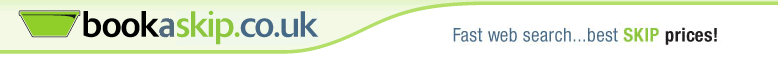 Skip Hire from www.bookaskip.co.uk for UK Rubbish and Waste Removal